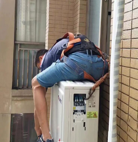 精河空调移机